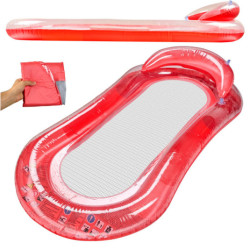 BESTWAY 43103 felfújható medence matrac szűrővel piros