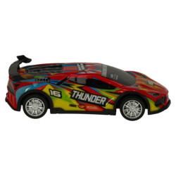 RC távirányítós sportautó, piros
