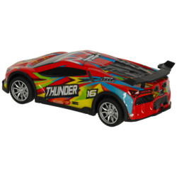 RC távirányítós sportautó, piros