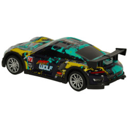 RC sportautó kék-zöld