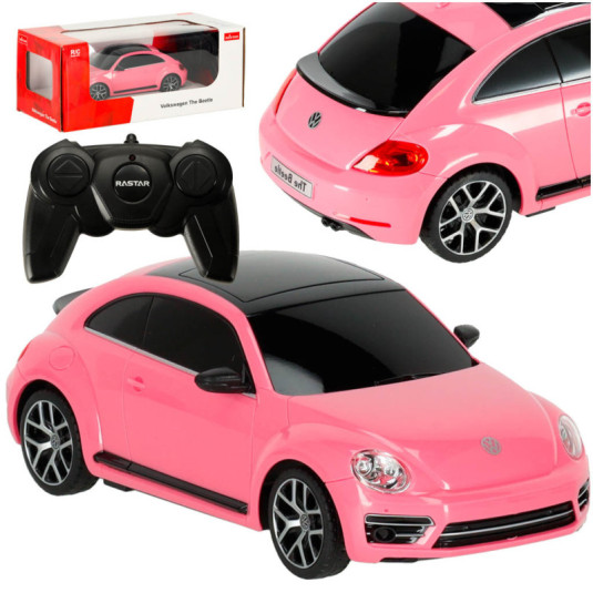 RC autó 1:24 Volkswagen Beetle rózsaszín