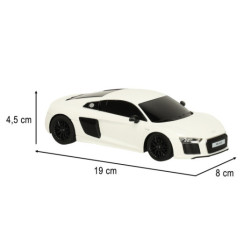 RC autó 1:24 AUDI R8 2015 fehér