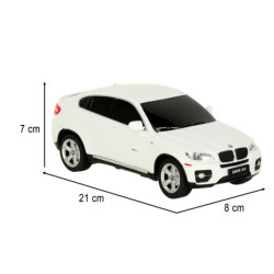 RC autó 1:24 BMW X6, fehér