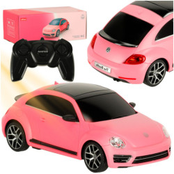 RC autó 1:24 Volkswagen Beetle-UV rózsaszín