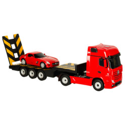 RC autó 1:26 Mercedes-Benz Actros, piros