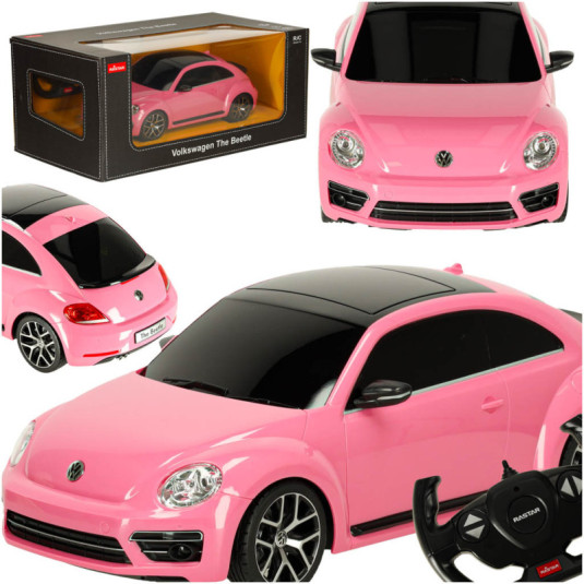 RC autó 1:14 Volkswagen Beetle rózsaszín