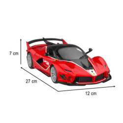 RC autó szerelőkészlet Ferrari 1:18
