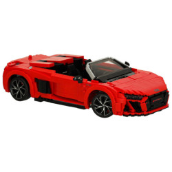 Audi R8 Spyder építőkészlet 1440 darabos, 1:14 méretarányban