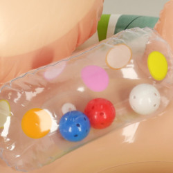 INTEX 59570 Gyermek úszó gyűrű felfújható kerék ülőhellyel lazybones max. 23 kg 3-4 év