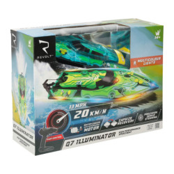 RC hajó távirányítóval Revolt ILLUMINATOR, zöld