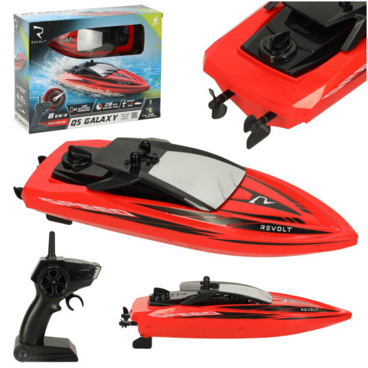 RC hajó távirányítóval Revolt Q5 Galaxy, piros