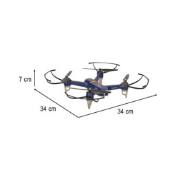 Távirányítós dron kamerával Syma X31 2,4GHz GPS 5G HD