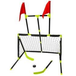 Sportszett 6 az 1-ben, kapuháló, hockeylab, korong