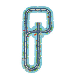 Rendőrségi autópálya puzzle 47 db