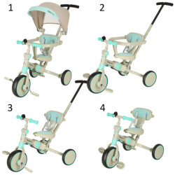 Tricikli TRIKE FIX V4 kék
