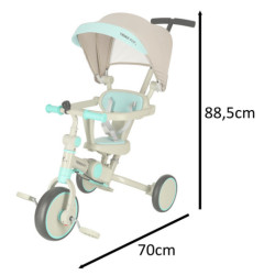 Tricikli TRIKE FIX V4 kék