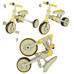 TRIKE FIX V4 sárga háromkerekű