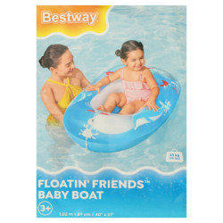 BESTWAY 34037 felfújható úszómatrac gyermek pontonmatrac kék