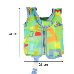 AQUASTAR Gyermek úszódzseki zöld
