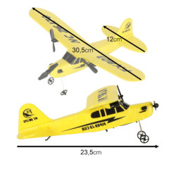 RC Repülőgép FX803 Piper távirányítóval