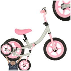 TRIKE FIX BALANCE tricikli fehér-rózsaszín