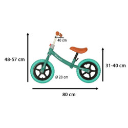 TRIKE FIX BALANCE kék tricikli