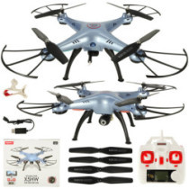 RC dron SYMA X5HW 2.4 GHz Wi-Fi kamerával - kék