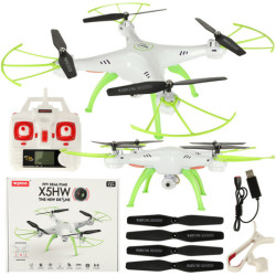 SYMA X5HW RC dron Wi-Fi kamerával, fehér