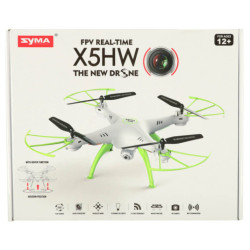 SYMA X5HW RC dron Wi-Fi kamerával, fehér