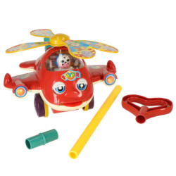 Push stick helikopter repülőgép hanggal