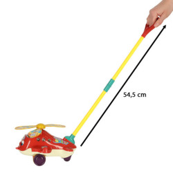 Push stick helikopter repülőgép hanggal