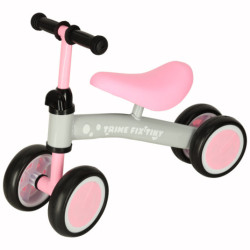 Tricikli TRIKE FIX BIKE TINY rózsaszín