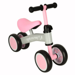 Tricikli TRIKE FIX BIKE TINY rózsaszín