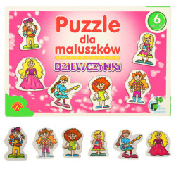 ALEXANDER Puzzle kisgyermekeknek - lányoknak