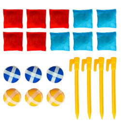 Szarazipzáras kétoldalas céltábla darts, labdák, táskák 21 db
