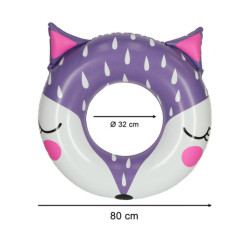Gyermek úszógumi 80 cm róka