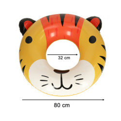 Gyerek úszógumi tigrissel 80 cm