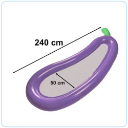 Felfújható háló matrac aubergine 240cm