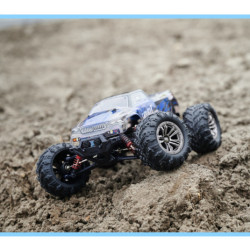 RC autó Q901 Kommutátor nélküli 1:16 2.4G 4CH 52km/h kék