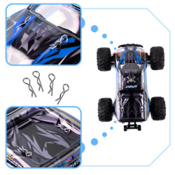 RC autó Q901 Kommutátor nélküli 1:16 2.4G 4CH 52km/h kék