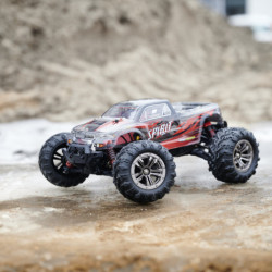 RC autó Q901 Kefementes 1:16, 2.4G 4CH 52km/h piros