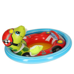 INTEX 59570 gyermek úszó ponton teknős kerekeken
