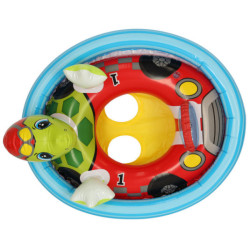 INTEX 59570 gyermek úszó ponton teknős kerekeken