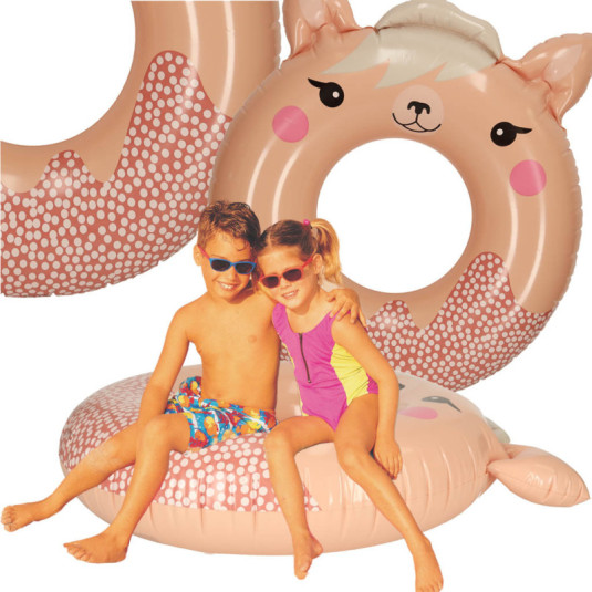 INTEX 59266 Úszó állatkerék rózsaszín 6+