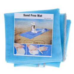 Strandtakaró homok nélkül XXL 200x200cm