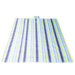 Strandpad Strandpiknik paplan 200x200cm kék