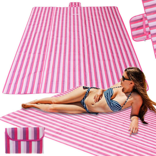 Strandrátét Strandsátor 200x200cm rózsaszín