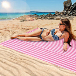 Strandrátét Strandsátor 200x200cm rózsaszín