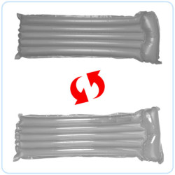 BESTWAY 44013 Felfújható úszómatrac szürke