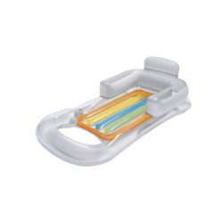 BESTWAY 43028 Felfújható fotel matraccal szürke